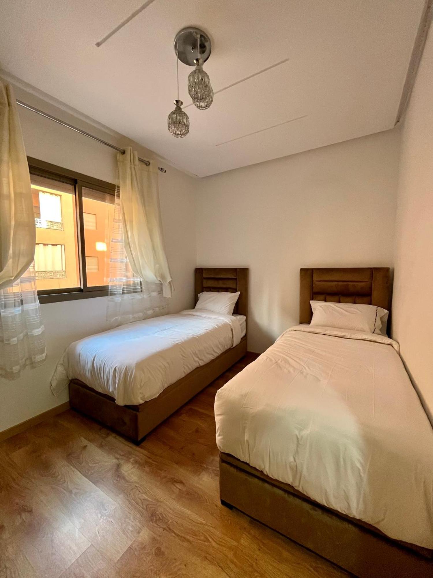 Bel Appartement A Marrakech En Residence Avec Piscine - Fibre & Netflix مراكش المظهر الخارجي الصورة